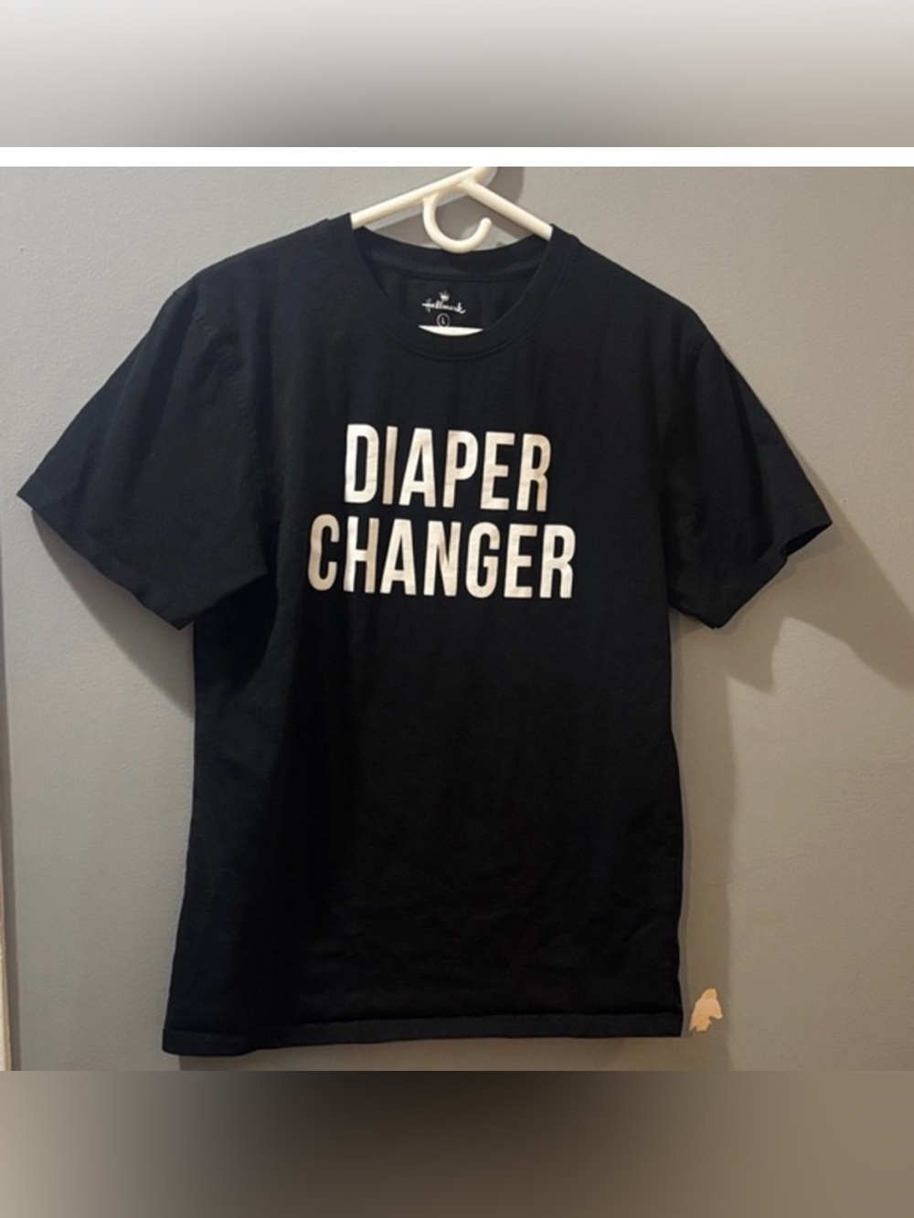 Hallmark diaper changer large tee
